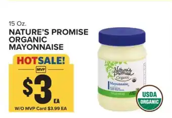 Food Lion Nature's Promise Organic Mayonnaise offer