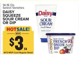 Food Lion Daisy Squeeze Sour Cream or Dip offer