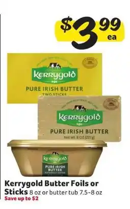 Winn Dixie Kerrygold Butter Foils or Sticks offer
