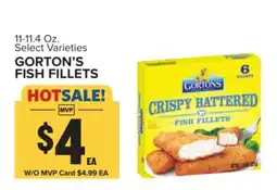Food Lion Gorton's Fish Fillets offer