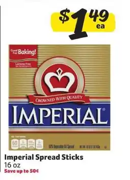 Winn Dixie Imperial spread sticks offer