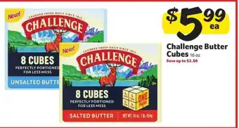 Winn Dixie Challenge Butter Cubes offer