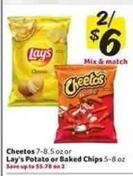 Winn Dixie Cheetos or Lay's Potato or Baked Chips offer