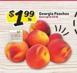 Winn Dixie Georgia Peaches offer