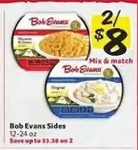 Winn Dixie Bob Evans Sides offer