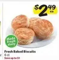 Winn Dixie Fresh Baked Biscuits offer
