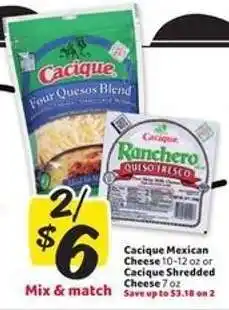 Winn Dixie Cacique Cheese offer