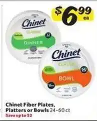 Winn Dixie Chinet Fiber Plates, Platters or Bowls offer