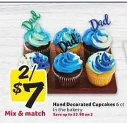 Winn Dixie Hand Decorated Cupcakes offer