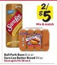 Winn Dixie Sara Lee Butter Bread offer