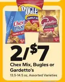 Save a Lot Chex Mix, Bugles or Gardetto's offer