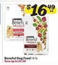 Winn Dixie Beneful Dog Food offer