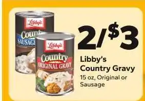 Save a Lot Libby's Country Gravy offer