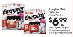 Kroger Energizer Max Batteries offer