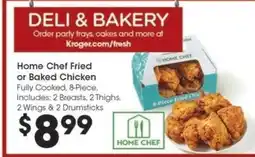 Kroger Home Chef Fried or Baked Chicken offer
