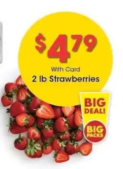 Kroger 2 lb Strawberries offer