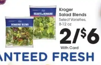 Kroger Kroger Salad Blends offer