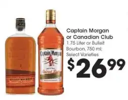 Kroger Captain Morgan or Canadian Club offer