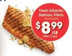 Kroger Fresh Atlantic Salmon Fillets offer