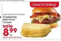 Giant Eagle Guggisberg Baby Swiss Cheese offer