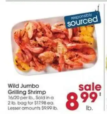 Giant Eagle Wild Jumbo Grilling Shrimp offer