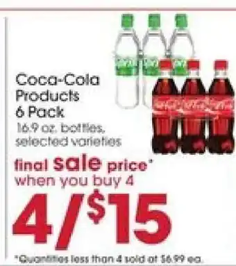 Giant Eagle Coca-Cola Products 6 Pack offer