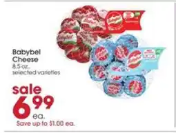 Giant Eagle Babybel Cheese offer