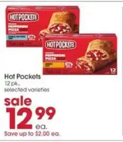 Giant Eagle Hot Pockets offer