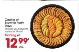 Giant Eagle Cookie or Brownie Party Trays offer