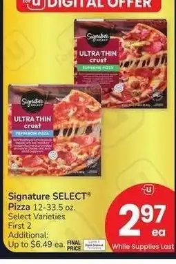 Albertsons Signature SELECT Pizza - 12-33.5 oz. Select Varieties offer