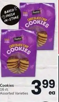 Albertsons Cookies - 16 ct. Assorted Varieties offer