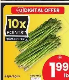 Albertsons Asparagus offer