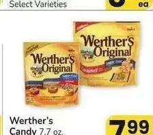 Albertsons Werther's Candy - 7.7 oz. Select Varieties offer
