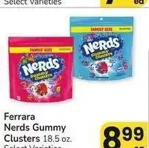Albertsons Ferrara Nerds Gummy Clusters - 18.5 oz. Select Varieties offer