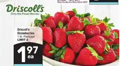 Albertsons Driscoll's Strawberries - 1 lb. Package offer