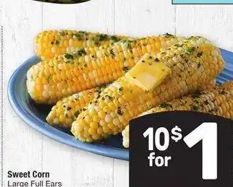 Albertsons Sweet Corn - Large Full Ears offer