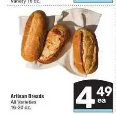 Albertsons Artisan Breads - All Varieties 16-20 oz offer