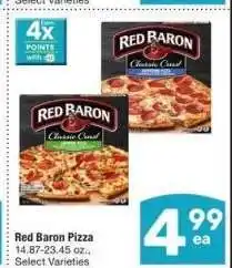 Albertsons Red Baron Pizza - 14.87-23.45 oz., Select Varieties offer