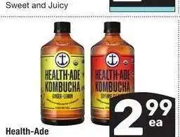 Albertsons Health-Ade Kombucha - 16 oz offer