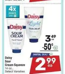 Albertsons Daisy Sour Cream Squeeze - 14 oz., Select Varieties offer