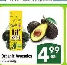 Albertsons Organic Avocados - 6 ct. bag offer