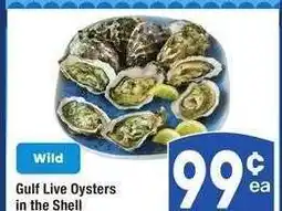 Albertsons Gulf Live Oysters in the Shell offer