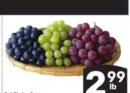 Albertsons Red, Black or Green Seedless Grapes offer