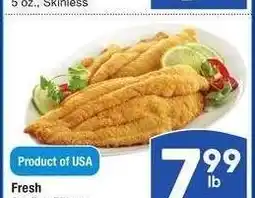 Albertsons Fresh Catfish Fillets - Product of USA offer