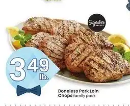 Albertsons Boneless Pork Loin Chops - family pack offer