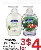 Albertsons Softsoap Hand Soap - select sizes and varieties offer