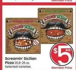 Albertsons Screamin' Sicilian Pizza - 20.8-25 oz. Selected varieties offer