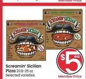Albertsons Screamin' Sicilian Pizza - 20.8-25 oz. Selected varieties offer
