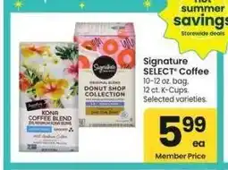 Albertsons Signature SELECT Coffee - 10-12 oz. bag, 12 ct. K - Cups. Selected varieties offer