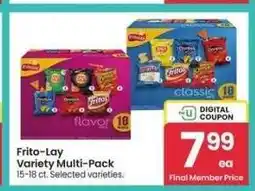Albertsons Frito-Lay Variety Multi-Pack - 15-18 ct. Selected varieties offer